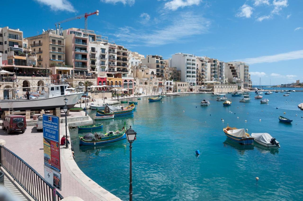 Prime Location Apartment With Side Seaviews Sliema Eksteriør bilde